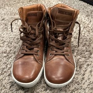 Birkenstock sneakers, size 39, `brown leather